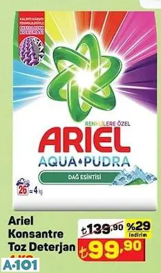 ARİEL KONSANTRE TOZ DETERJAN ARİEL KONSANTRE TOZ DETERJAN